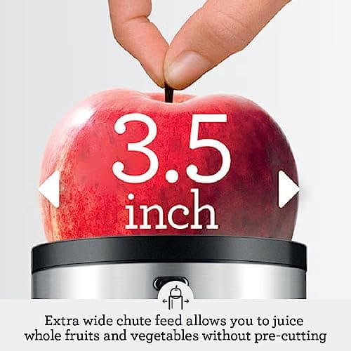 Breville BJE530BSS Juice Fountain Cold Plus, 70 fl oz, Brushed Stainless Steel