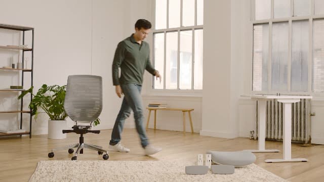 Branch Ergonomic Chair - A Versatile Desk Chair with Adjustable Lumbar Support, Breathable Mesh Backrest, and Smooth Wheels - Experience Optimal Comfort and Support - All Black