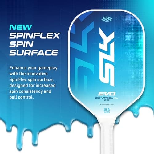 Selkirk Sport SLK Evo Pickleball Paddles | Evo Power | Evo Control | Evo Hybrid | Fiberglass or Carbon Fiber Pickleball Paddle