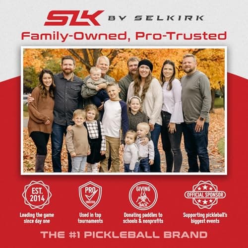Selkirk Sport SLK Evo Pickleball Paddles | Evo Power | Evo Control | Evo Hybrid | Fiberglass or Carbon Fiber Pickleball Paddle