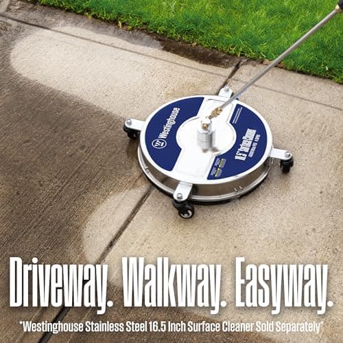 Westinghouse WPX3200 Gas Pressure Washer, 3200 PSI and 2.5 Max GPM, Onboard Soap Tank, Spray Gun and Wand, 5 Nozzle Set, for Cars/Fences/Driveways/Homes/Patios/Furniture