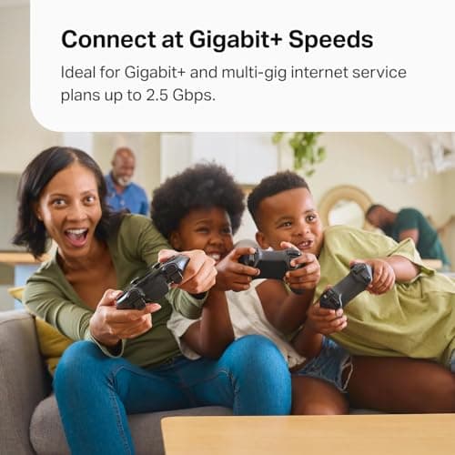 TP-Link 𝐃𝐞𝐜𝐨 XE70 Pro AXE4900 Tri-Band WiFi 6E Mesh WiFi System - 2.5G WAN/LAN Ports, 4.9 Gbps Wi-Fi 7,200 Sq. Ft Coverage, Connect up to 200 Devices, 6 GHz Band, 3-Pack