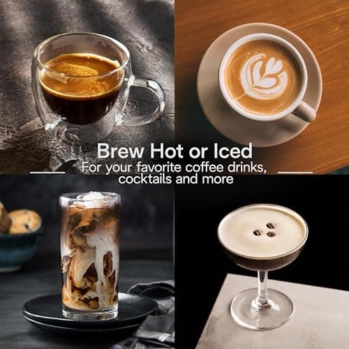 De'Longhi Magnifica Evo Automatic Espresso & Coffee Machine with Manual Milk Frother, Built-in Grinder & Auto-Clean Function - For Latte, Cappuccino, Americano, Iced Coffee, ECAM29043SB
