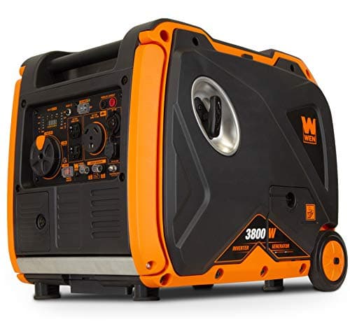WEN 3800-Watt Inverter Generator, Electric Start, RV-Ready, Portable and Super Quiet with Fuel Shut-Off (56380i)