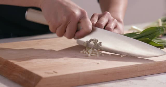 Material, Knife Trio, Carbon Stainless Steel Japanese Chef's Knife for Chopping and Cutting, Razor-Sharp Strong Blade, Cool Neutral, Material Kitchen