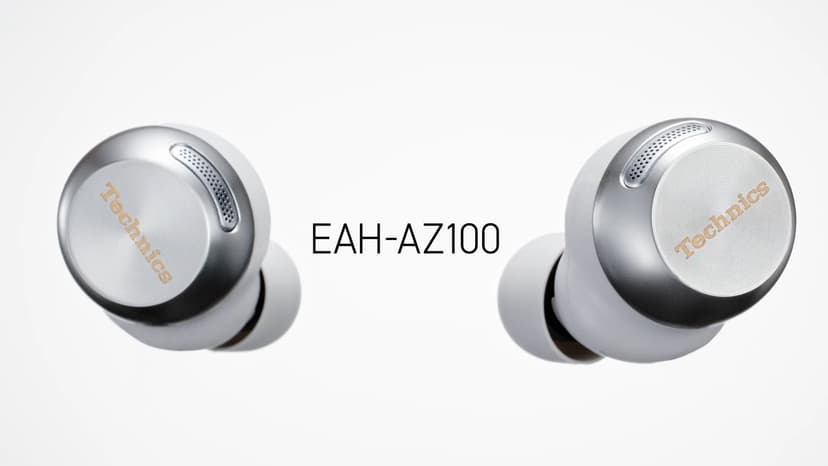 Technics Reference Class Hi-Fi Wireless Earbuds, Dolby Atmos with Head Tracking, Adaptive Noise Cancelling, 3 Device Multipoint, 10-hr Battery, Wireless Charging, Improved Fit - EAH-AZ100-K (Black)