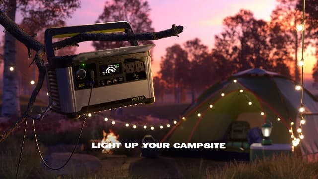 Goal Zero Yeti Portable Power Station, Yeti 300, 297 Watt Hour LiFePO4 Battery, Water resistant & Dustproof Solar Generator For Outdoors, Camping, Tailgating, & Home, Clean Renewable Off-Grid Power