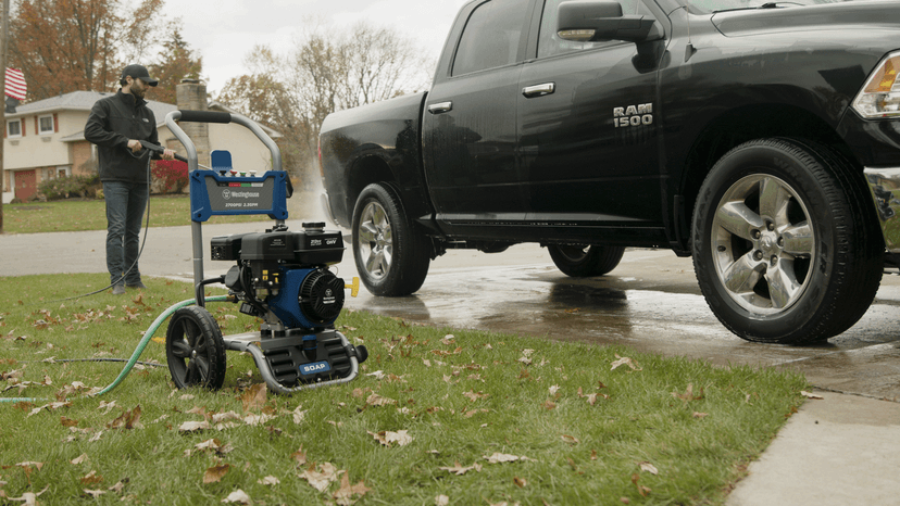 Westinghouse WPX3200 Gas Pressure Washer, 3200 PSI and 2.5 Max GPM, Onboard Soap Tank, Spray Gun and Wand, 5 Nozzle Set, for Cars/Fences/Driveways/Homes/Patios/Furniture