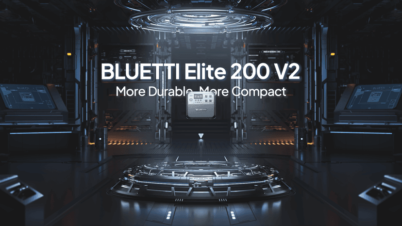BLUETTI Solar Generator Elite 200 V2, 2073.6Wh LFP Battery Backup w/ 4 2600W AC Outlets (3900W Power Lifting), 17-Year Lifespan, Portable Power Station for Camping, Off-grid