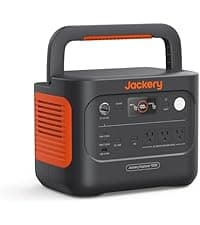 Jackery Solar Generator 1000 v2 with 200W Solar Panel,1070Wh Portable Power Station LiFePO4 Battery,1500W AC/100W USB-C Output, 1Hr Fast Charge for Outdoor,Off-Grid Living,RV,Emergency