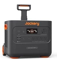 Jackery Solar Generator 1000 v2 with 200W Solar Panel,1070Wh Portable Power Station LiFePO4 Battery,1500W AC/100W USB-C Output, 1Hr Fast Charge for Outdoor,Off-Grid Living,RV,Emergency