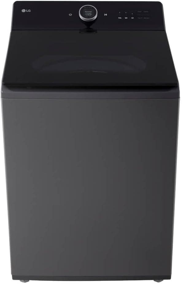 LG WT8600CB 5.5 Cu. Ft. Matte Black Mega Capacity Smart Top Load High-Efficiency Washer with Built-In Faucet