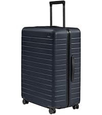 Away Carry-On Luggage, Lightweight Hardside Suitcase with Spinner Wheels, 22 Inch Airline Approved, TSA Lock, Navy Blue