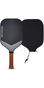 Pickleball Paddles Pickleball Rackets T700 Carbon Fiber Surface Pickle Ball Training Paddle for Beginners to Advanced Players USAPA Compliant 16mm Core Portable Bag