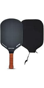 Pickleball Paddles Pickleball Rackets T700 Carbon Fiber Surface Pickle Ball Training Paddle for Beginners to Advanced Players USAPA Compliant 16mm Core Portable Bag