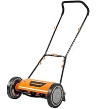 LawnMaster LMRM1401 Push Reel Lawn Mower 14-Inch 5-Blade