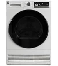 Kenmore 2682273 Front Load Electric Dryer with Steam, Wrinkle Guard, Energy Saver, Smart Sensor Drying System, 8.0 cu. ft. Total Capacity, Metallic Silver