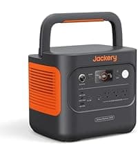 Jackery Solar Generator 1000 v2 with 200W Solar Panel,1070Wh Portable Power Station LiFePO4 Battery,1500W AC/100W USB-C Output, 1Hr Fast Charge for Outdoor,Off-Grid Living,RV,Emergency