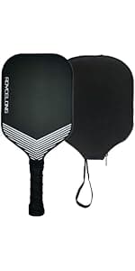 Pickleball Paddles Pickleball Rackets T700 Carbon Fiber Surface Pickle Ball Training Paddle for Beginners to Advanced Players USAPA Compliant 16mm Core Portable Bag