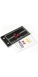 Personalized Coupon Book, 30 Blank Voucher Cards Booklet for All Occasions, Mothers Day Gifts for Mom, Unique Birthday Gifts for Boyfriend Wife Husband Girlfriend Best Friend