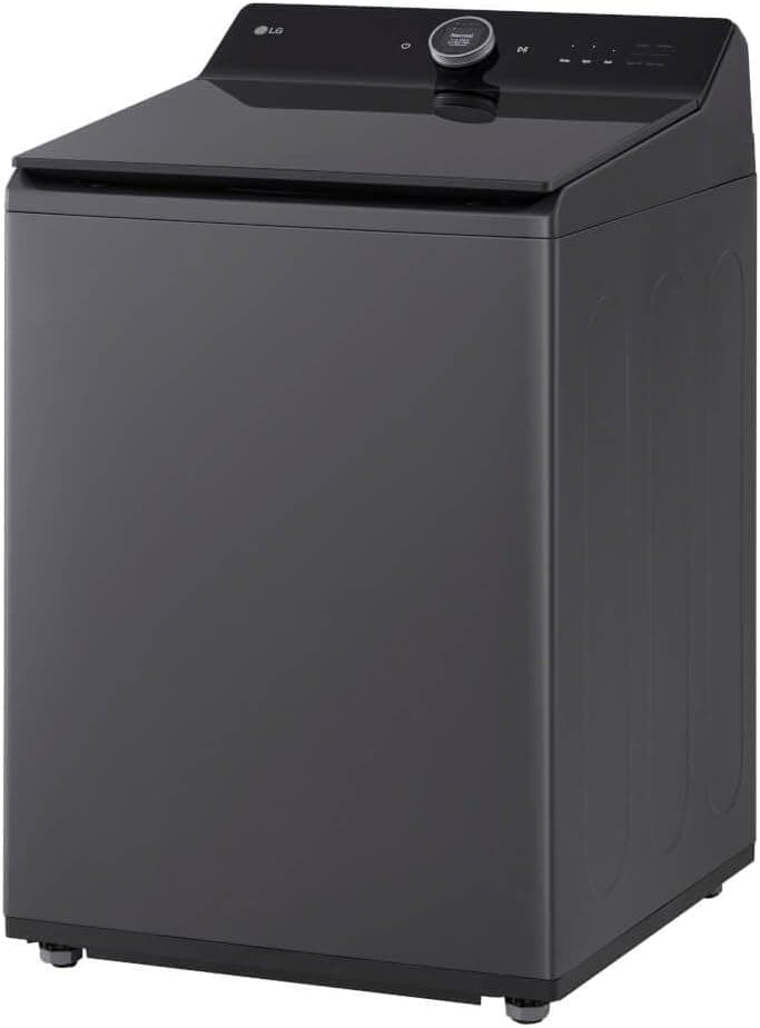 LG WT8600CB 5.5 Cu. Ft. Matte Black Mega Capacity Smart Top Load High-Efficiency Washer with Built-In Faucet