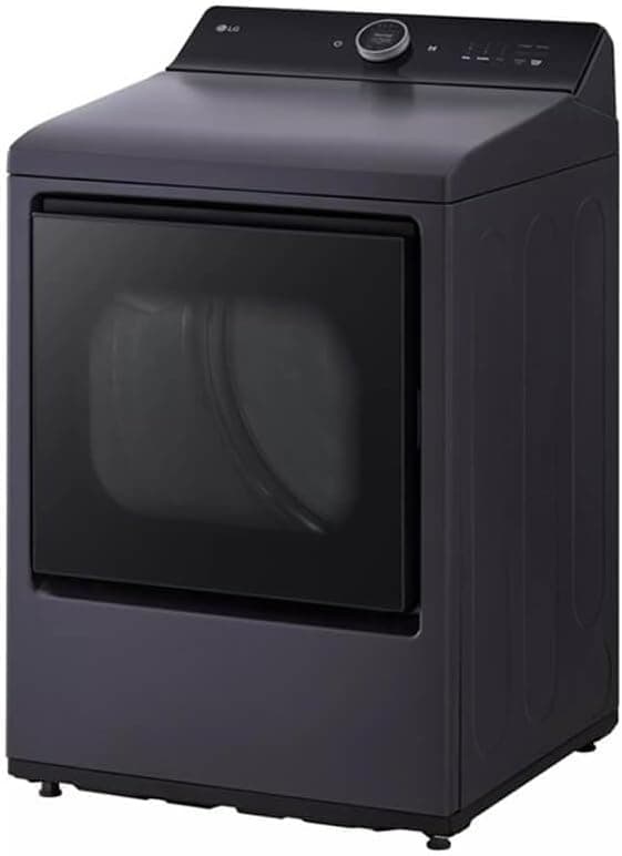 LG DLEX8600BE 7.3 Cu. Ft. Ultra Large Capacity Rear Control Matte Black Electric Dryer