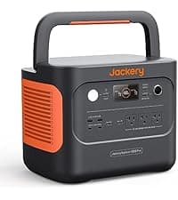 Jackery Solar Generator 1000 v2 with 200W Solar Panel,1070Wh Portable Power Station LiFePO4 Battery,1500W AC/100W USB-C Output, 1Hr Fast Charge for Outdoor,Off-Grid Living,RV,Emergency