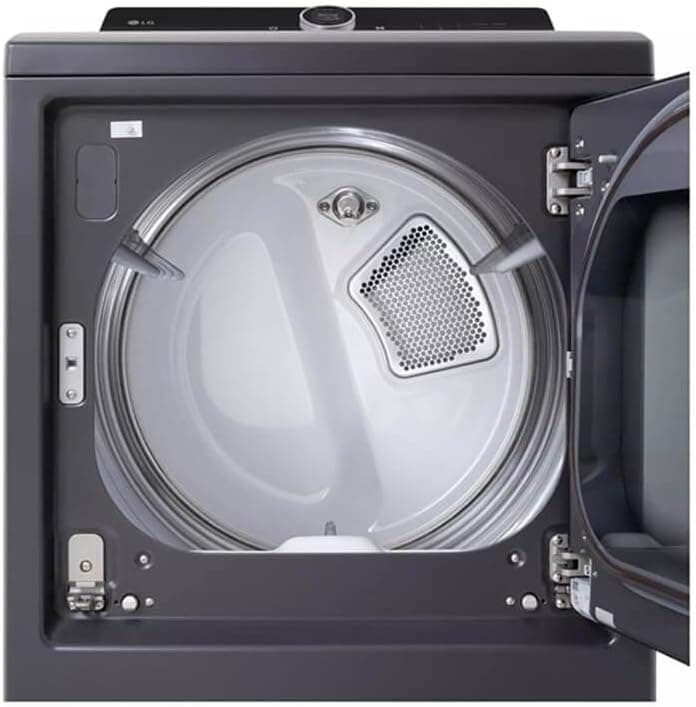 LG DLEX8600BE 7.3 Cu. Ft. Ultra Large Capacity Rear Control Matte Black Electric Dryer