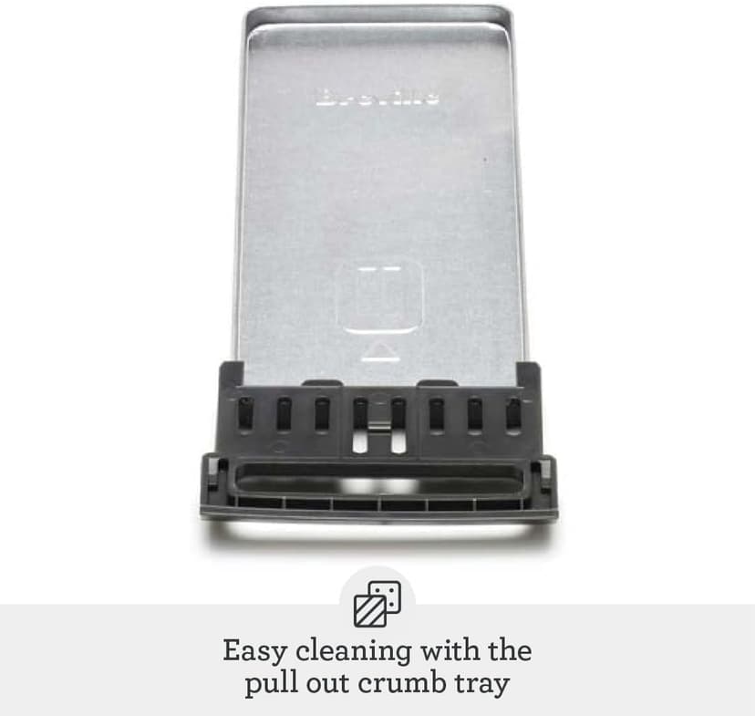 Breville BTA820XL Die-Cast Smart Toaster, 2 Slice, Brushed Stainless Steel