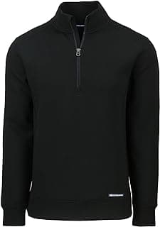 Cutter & Buck mens Roam Eco Recycled Quarter Zip Mens Pullover