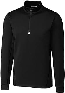 Cutter & Buck mens Moisture Wicking Drytec Upf 50+ Traverse Half Zip Pullover