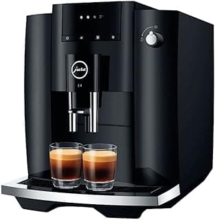 Jura E4 Piano Black Automatic Coffee Machine
