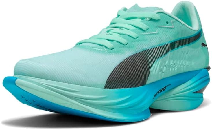 PUMA Womens Fast-R Nitro Elite 3 Running Sneakers Shoes - Green