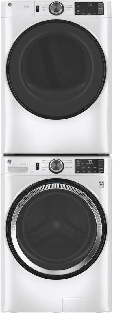 GE GFW550SSNWW 28" Front Load Washer with 4.8 cu. ft. Capacity UltraFresh Vent System with OdorBlock Microban Antimicrobial Technology and Built-in WiFi in White