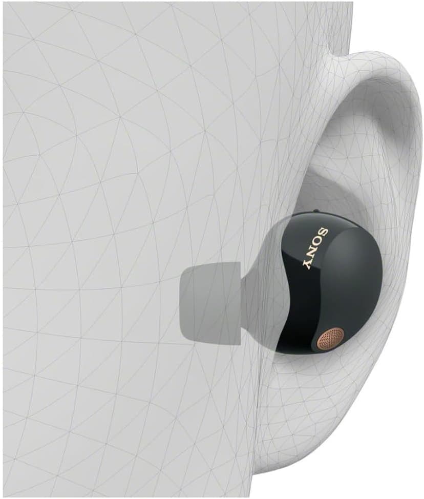 Sony WF-1000XM5 The Best Truly Wireless Bluetooth Noise Canceling Earbuds & in-Ear Headphones with Alexa Built-in, Black