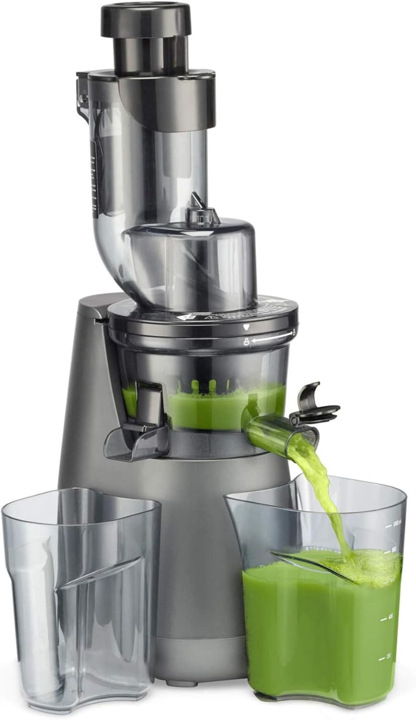 Cuisinart CSJ-300 Easy Clean Slow Juicer, Black and Grey