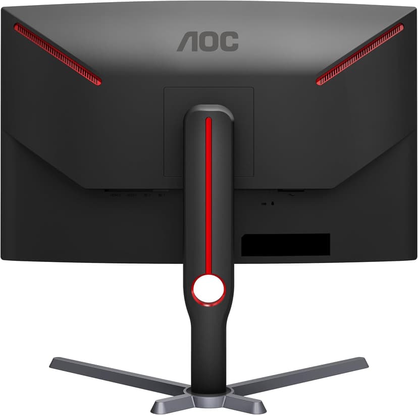 AOC CQ27G3Z 27" Curved Gaming Monitor, QHD 2K 2560x1440, 1000R VA, 240Hz 0.5ms, FreeSync Premium, Height Adjustable Stand, Xbox PS5 Switch, 3-Year Zero-Bright-dot,Black