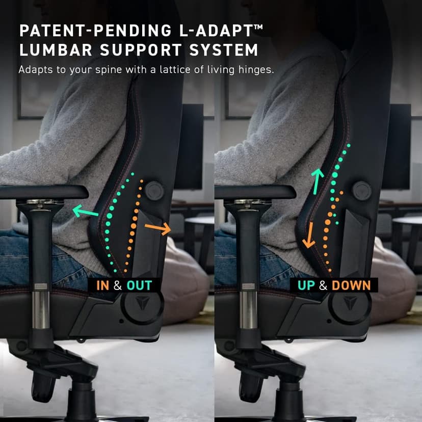 Secretlab Titan Evo Royal Gaming Chair - Reclining, Ergonomic & Comfortable Computer Chair with 4D Armrests, Magnetic Head Pillow & 4-Way Lumbar Support - Blue - Leatherette