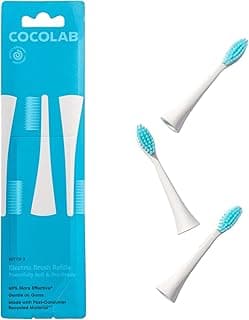 Cocolab Electric Brush Refills, Ultra-Sensitive & Soft, 3-Pack Replacement for Sonicare, Experience Superior Clean, Electric Toothbrush Brush Heads