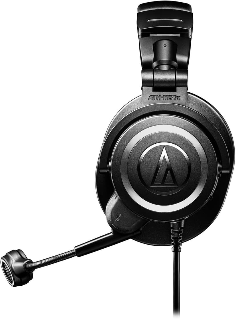 Audio-Technica ATH-M50xSTS-USB StreamSet Streaming Headset,Black