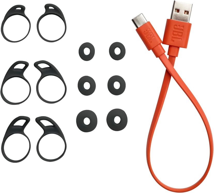 JBL Reflect Aero - True Wireless Noise Cancelling Active Earbuds, 6 mics for Perfect Calls with VoiceAware, Extreme dustproof & Waterproof, Comfortable, Secure fit, 24hr with Fast-Charging (Black)