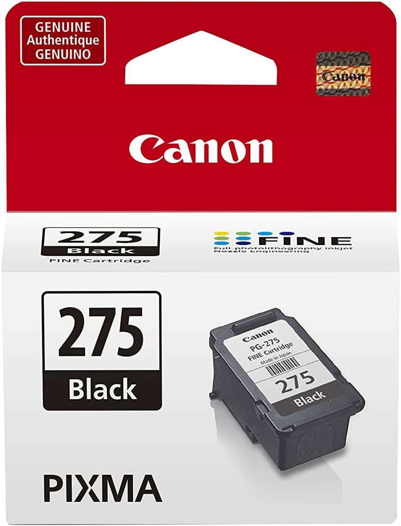 Canon PIXMA TR4720 All-in-One Wireless Printer Home use, with Auto Document Feeder, Mobile Printing and Built-in Fax, Black PG-275 Black Ink Tank, CL-276 Color Ink Cartridge