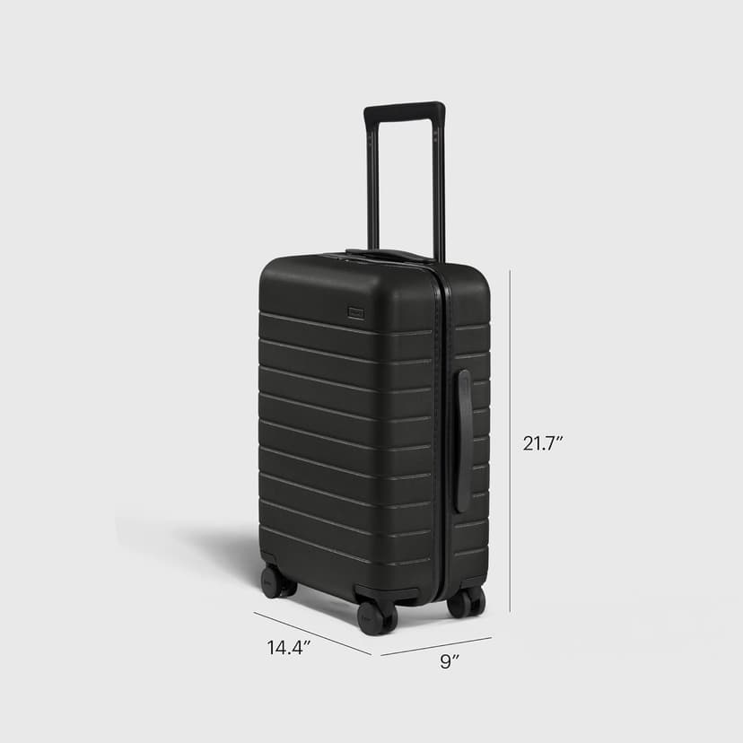 Away Carry-On Luggage, Lightweight Hardside Suitcase with Spinner Wheels, 22 Inch Airline Approved, TSA Lock, Navy Blue