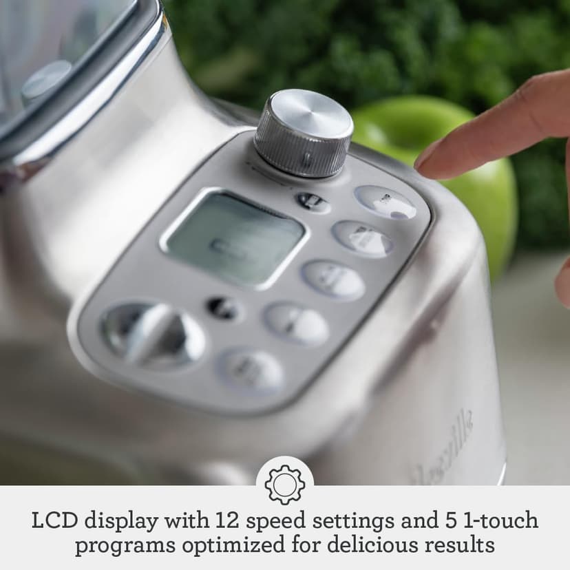 Breville BBL920BSS Super Q Commercial-Grade Home Blender, Brushed Stainless Steel