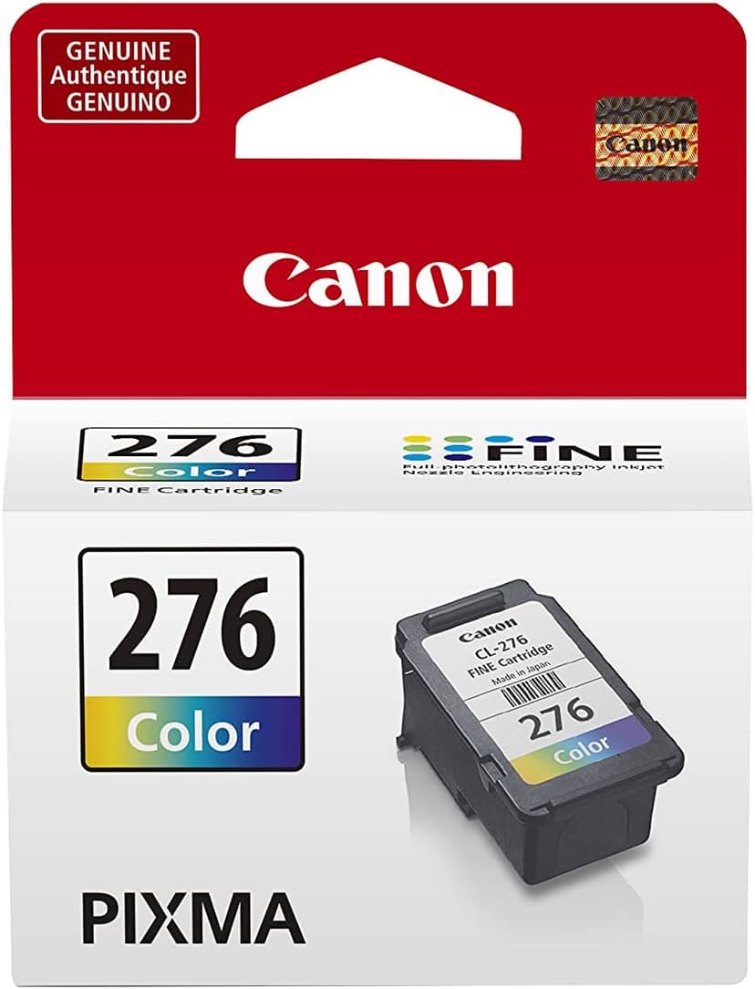 Canon PIXMA TR4720 All-in-One Wireless Printer Home use, with Auto Document Feeder, Mobile Printing and Built-in Fax, Black PG-275 Black Ink Tank, CL-276 Color Ink Cartridge