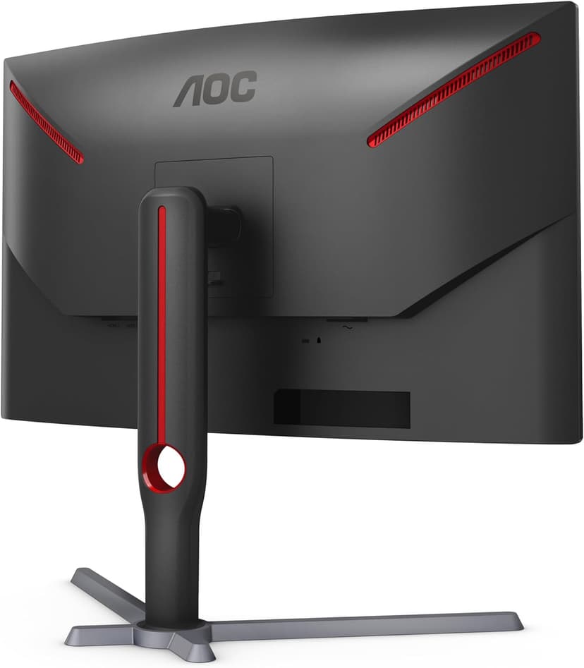 AOC CQ27G3Z 27" Curved Gaming Monitor, QHD 2K 2560x1440, 1000R VA, 240Hz 0.5ms, FreeSync Premium, Height Adjustable Stand, Xbox PS5 Switch, 3-Year Zero-Bright-dot,Black