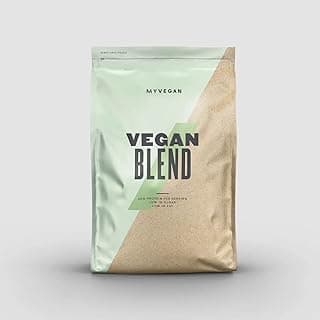 Myprotein Vegan Blend Powder - Natural Plant Based Protein Powder w/Pea & Rice Protein - Gluten Free, Sugar Free, Fitness Nutrition - Recovery w/Amino Acids - Vanilla Chai, 2.2 Lb (22 Servings)