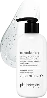 philosophy microdelivery exfoliating daily facial wash - with fine grain desert earth & gentle amino acids - scrubs away impurities & dead skin cells to alleviate dryness and rough texture