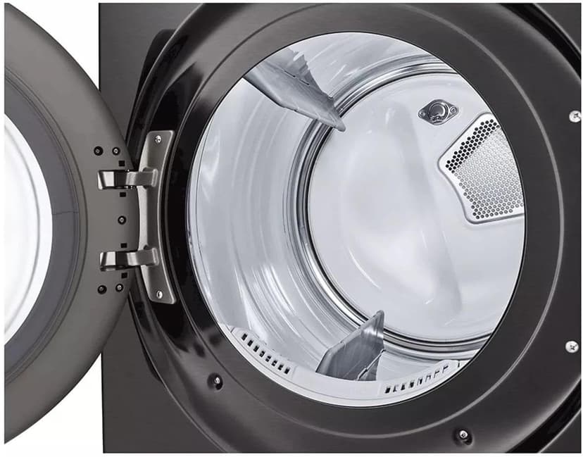 LG DLEX6700B 27 Inch Smart Electric Dryer with 7.4 Cu. Ft. Capacity, 23 Dryer Cycles, Wrinkle Care, TurboSteam, Dial-A Cycle™ Knob, FlowSense Indicator, AI Fabric Sensor