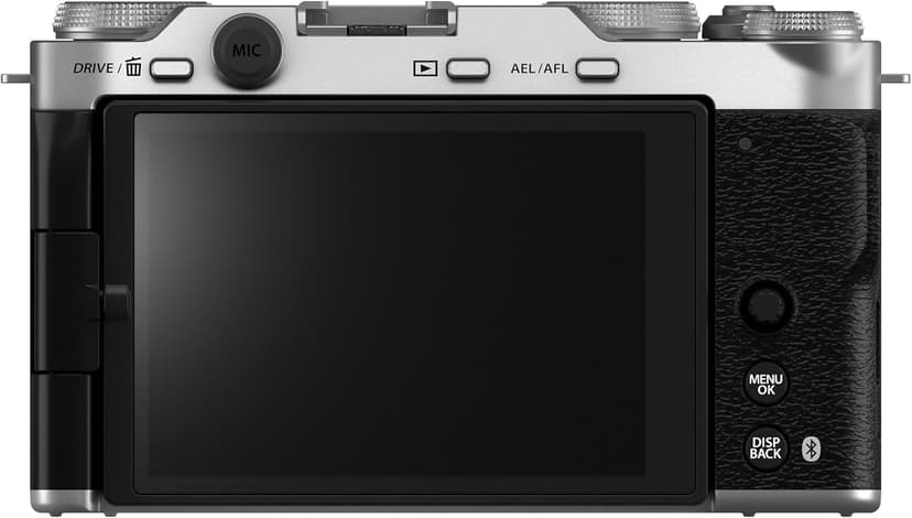 Fujifilm X-M5 Mirrorless Digital Camera XC15-45mmF3.5-5.6 OIS PZ Lens Kit - Silver